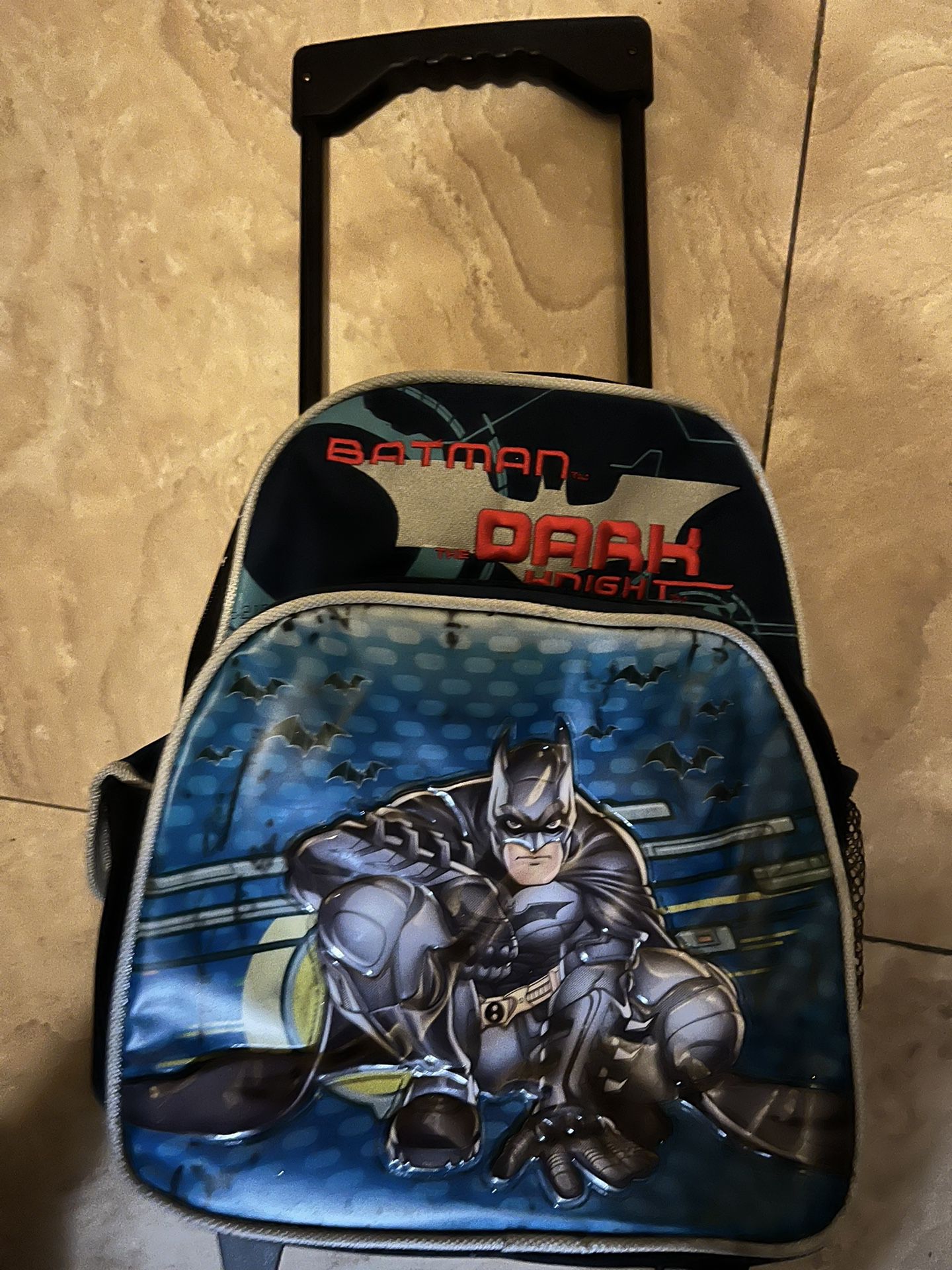Rolling Batman Backpack $8