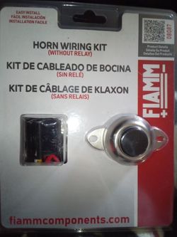 FIAMM Horn Wiring Kit Without Relay