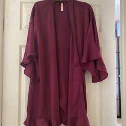 Brand New Victoria Secret Satin Robe Size ML 