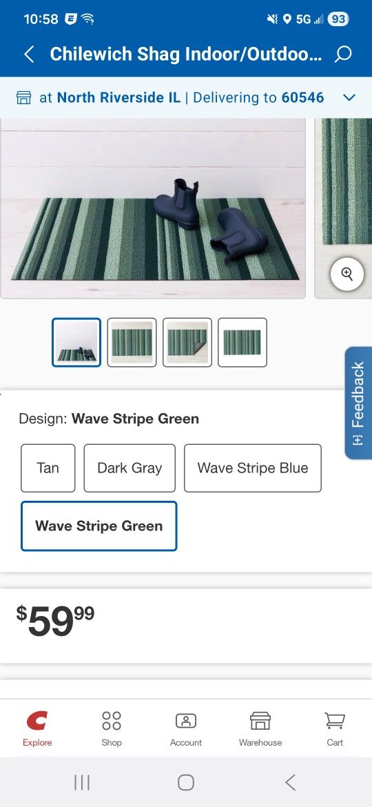 Chilewich Indoor Outdoor 2X3 Mats