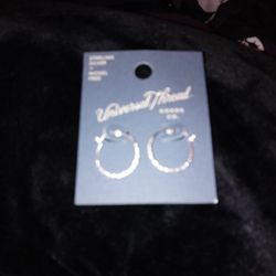 Sterling Silver Hoop Earrings