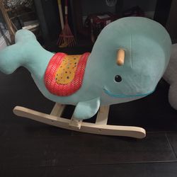 Whale Rocker for kids