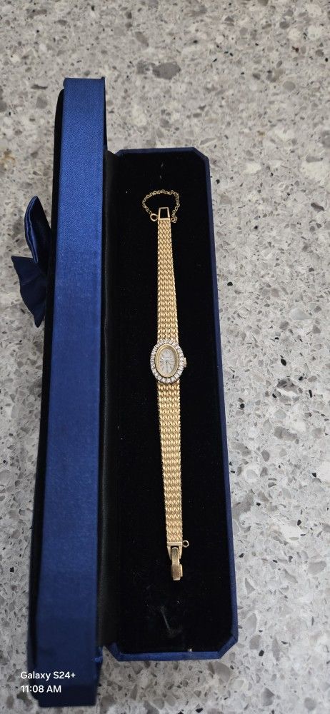 Movado Vintage 14k 