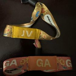 J Cole Dreamville General  Admin  And/Or JV VIP wristband 