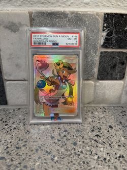 Pokemon Trainer Full Art Mallow PSA8