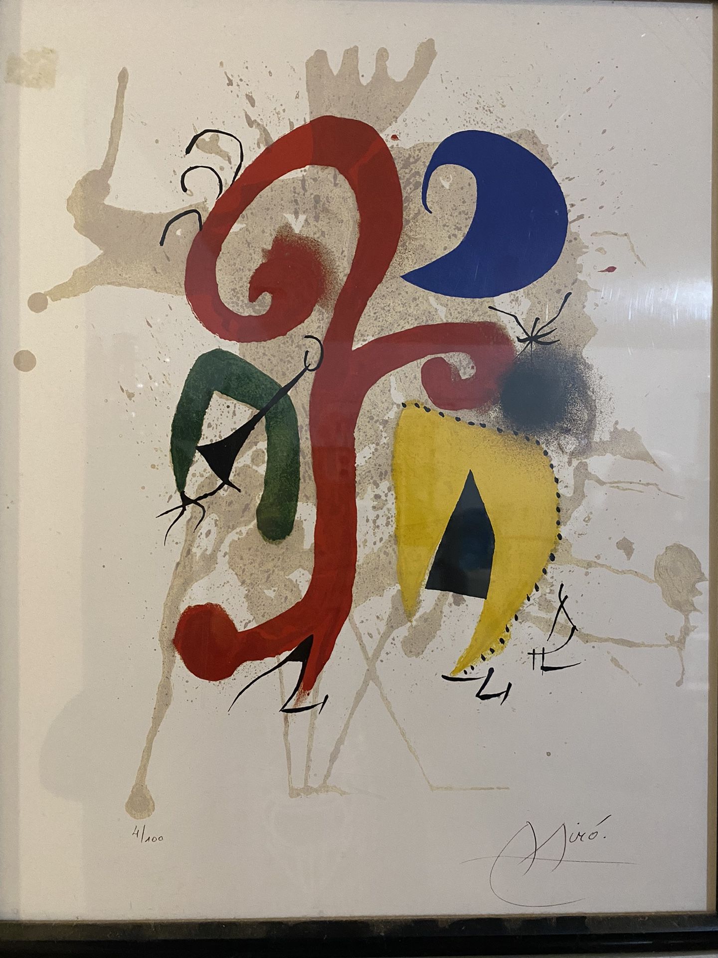 Artist Joan Miro ‘s Paintings