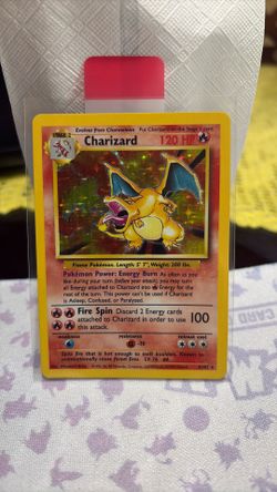 Charizard base set 1995