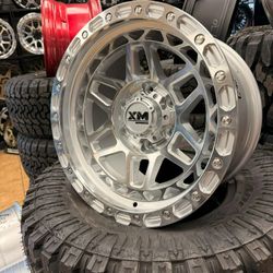 18x9 XM Polished Wheels 6x139 To Chevy 