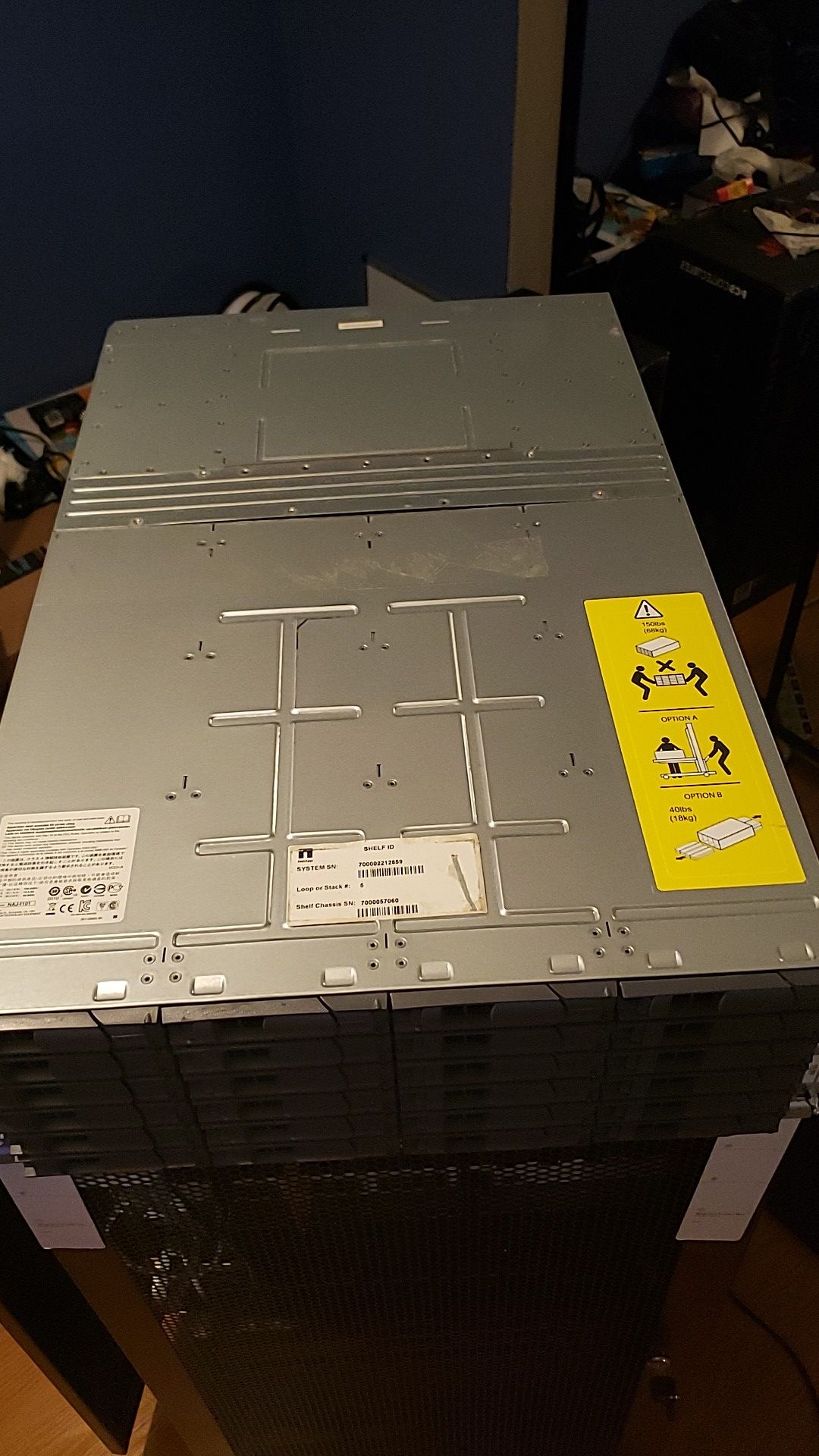 NetApp DS4486 24 Port 48 Hard drive 4U Disk expansion array with LSI