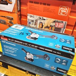 MAKITA 18V LXT BRUSHLESS 4 - 1/2"/5" CUT - OFF/ ANGLE GRINDER (TOOL ONLY)