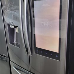 Used Refurbished French Door Smart Touch Screen Cooling And Freezing 