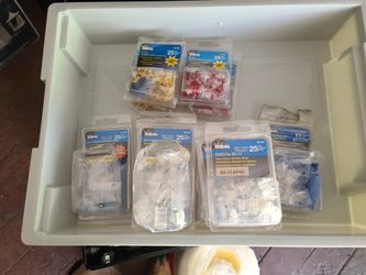 Assorted Phone And Internet Connectors
