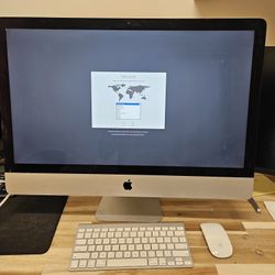 IMac 27" Late 2013 Model