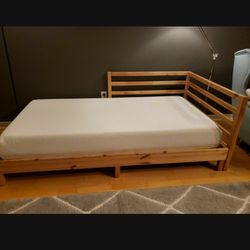 Fully Assembled Ikea Wooden Daybed 