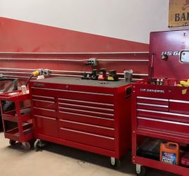 Snap on tool box