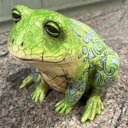 Fancy Frog Figurine 🐸 