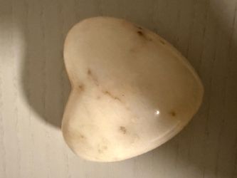Stone puff heart