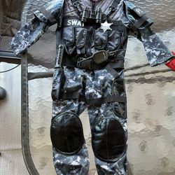 Kids Swat Costume 