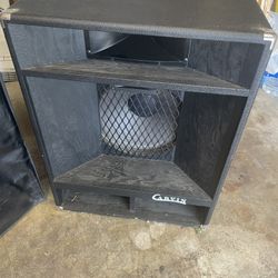 2 Carvin XC-1200 Speakers With Covers