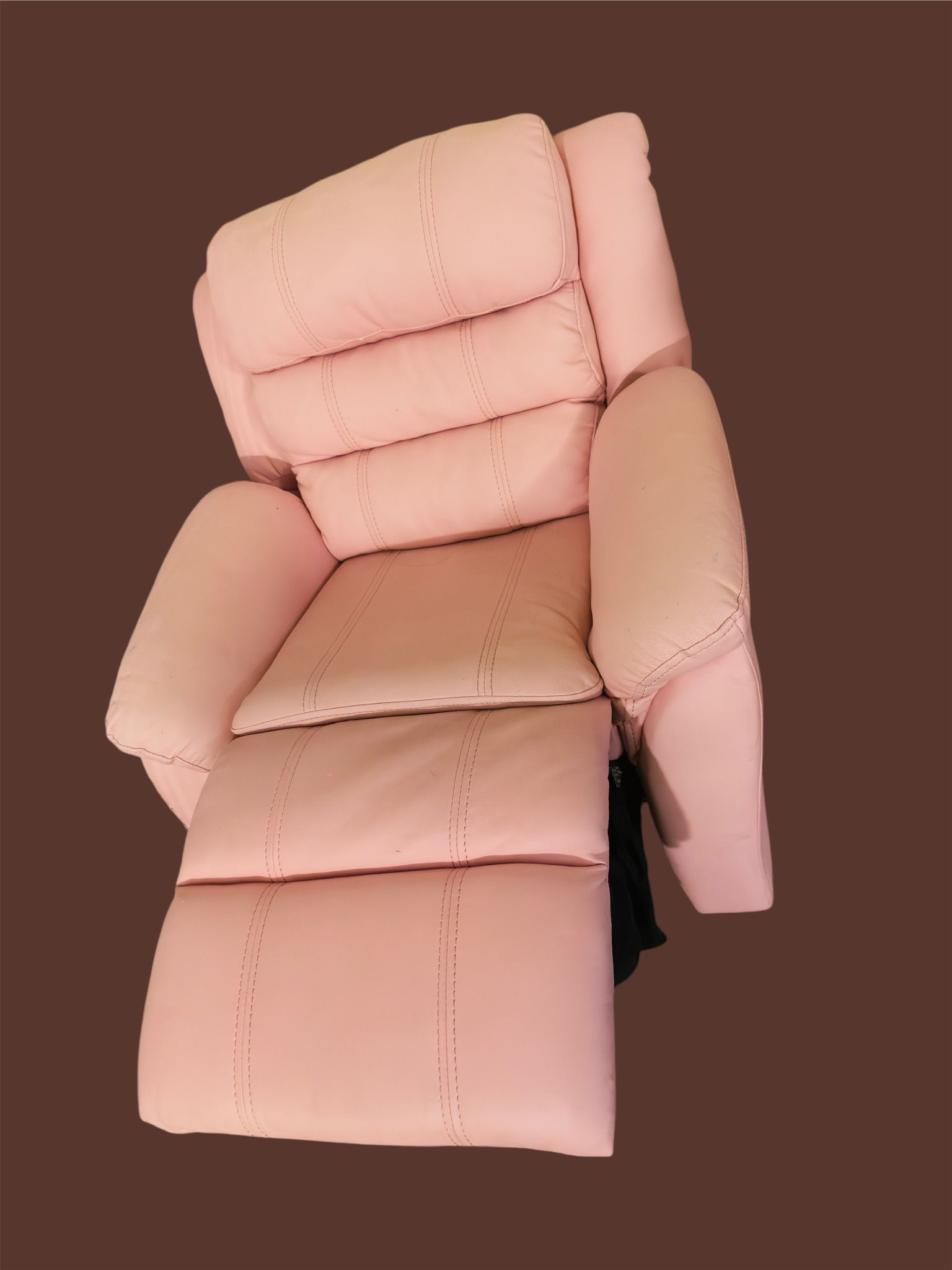 Reclining armchair for girls from 5 to 10 years old