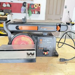 WEN 4” x 36” Belt & 6” Disc Sander – Good Condition
