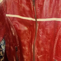 Motorcycle Jacket Italian Style Medium Large 