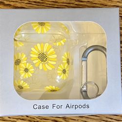 Apple AirPod 2nd Generation sunflower case cover NIB