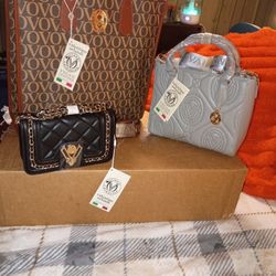 3 VALENTINO ORLANDI (NAMED BRAND) PURSES 