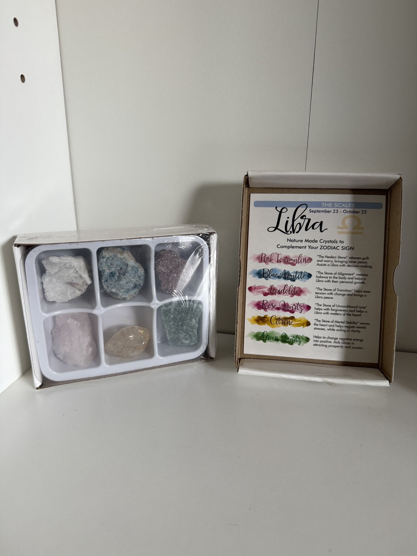 Libra Crystal Gift Box Set