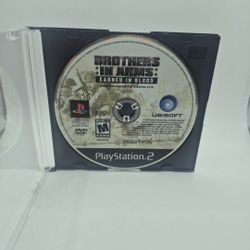 Brothers in Arms Earned in Blood PS2 (Sony PlayStation 2, 05, Ubisoft) Untested