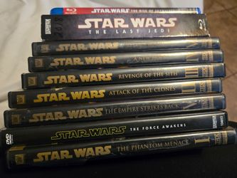Star wars dvd /blueray collection
