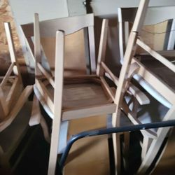 Six Dining Room Chairs