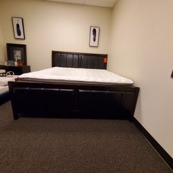 KS Bed With Box Spring And Mattress