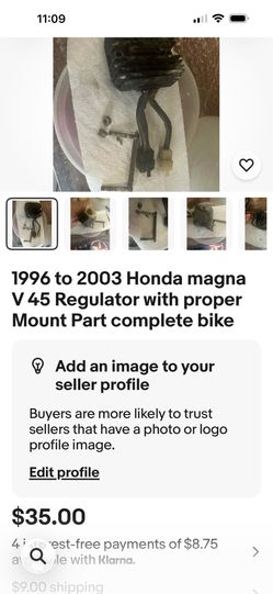 1996 to 2003 Honda Magna 750 parts message with your needs