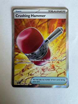 Crushing Hammer 105/084 Ultra Rare Trainer Card