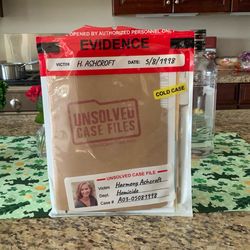 Unsolved Case File Puzzle Harmony Ashcroft Case