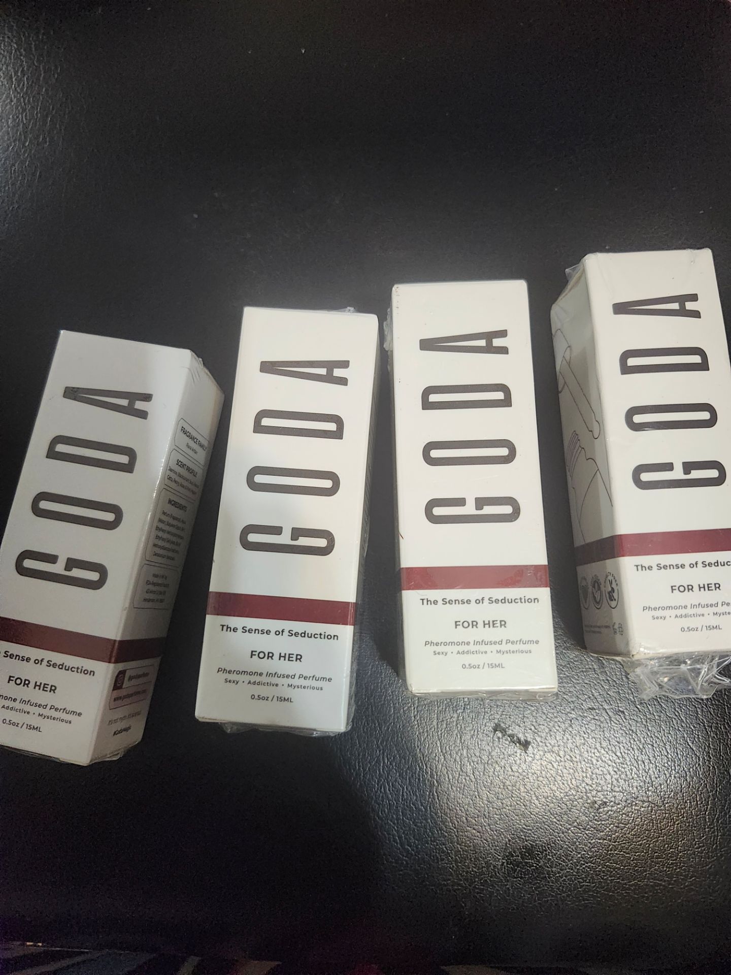Goda perfume 4 boxes