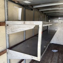 For Work Vehicles  4  Aluminum Shelves 