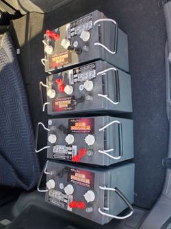 4 6v batteries