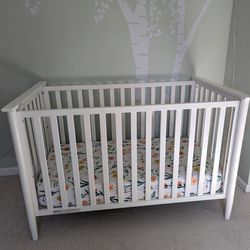 Crib and Mattress (can be sold separately)