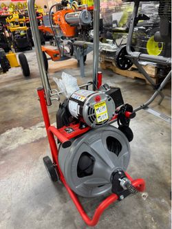 Ridgid k400 drain machine