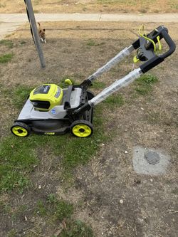 ryobi 21inch | 3in 1 cordless battery walk