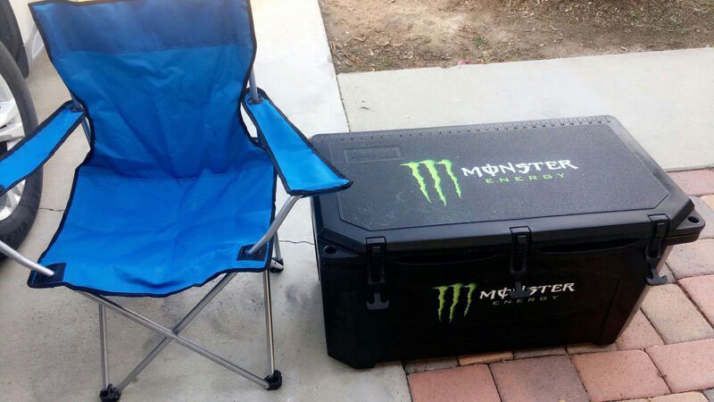 Monster Energy Grizzly Cooler 75qrt