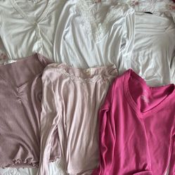 Six Girls Long Sleeve Shirts 