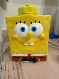 SpongeBob SquarePants 2013 Universal Studios 32oz. Water Bottle Souvenir