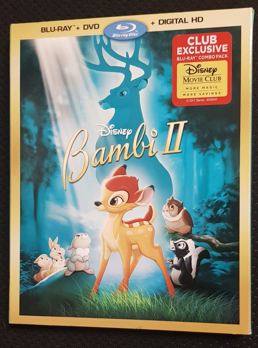 Bambi II Special blu-ray/ DVD Version Combo ( No digital copy)