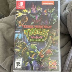 NEW Still In Plastic Wrap Nintendo Switch Ninja Turtle Game