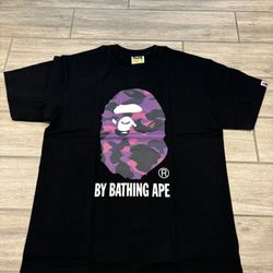 Bape Purple Camo T-Shirt - Sizes L & XL