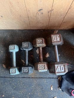 Single dumbbell weights