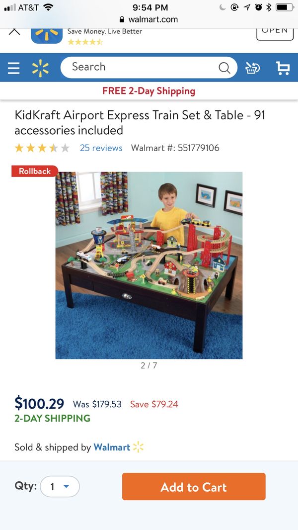 Kidkraft Airport Express Train Set Table 91 Accessories Included Kidkraft Airport Express Train Set Table 91 Accessories Included For In Houston Tx Offerup